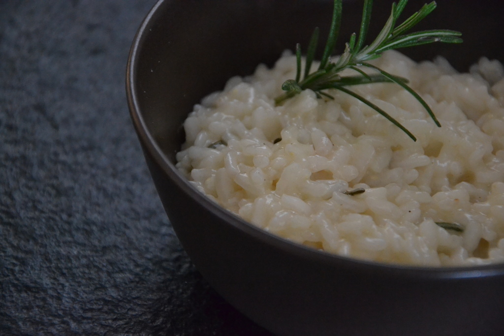 Risotto al Prosecco e Rosmarino