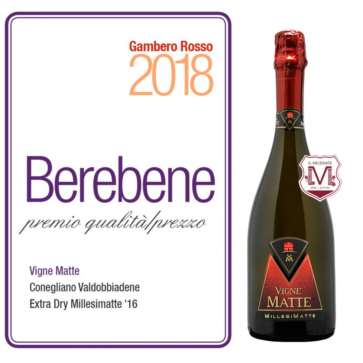 Vigne Matte vince il premio del Gambero Rosso